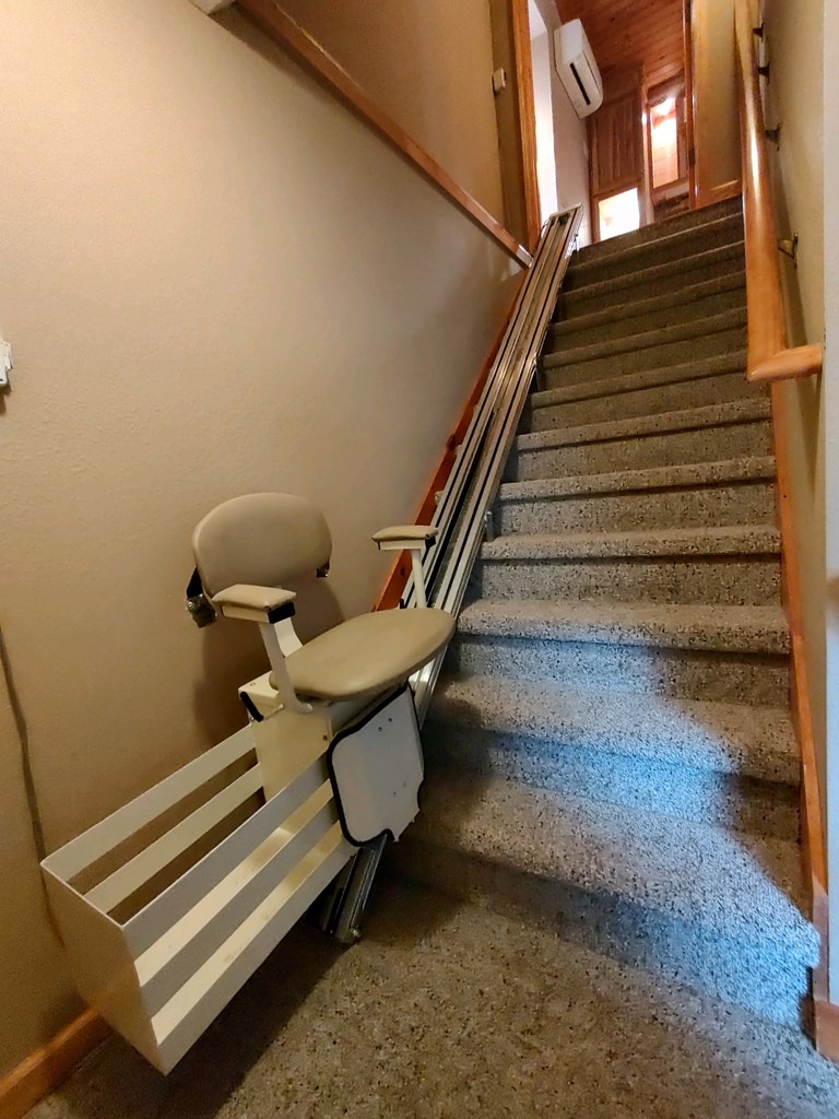 Chair Lift To Bonus Room In Basement